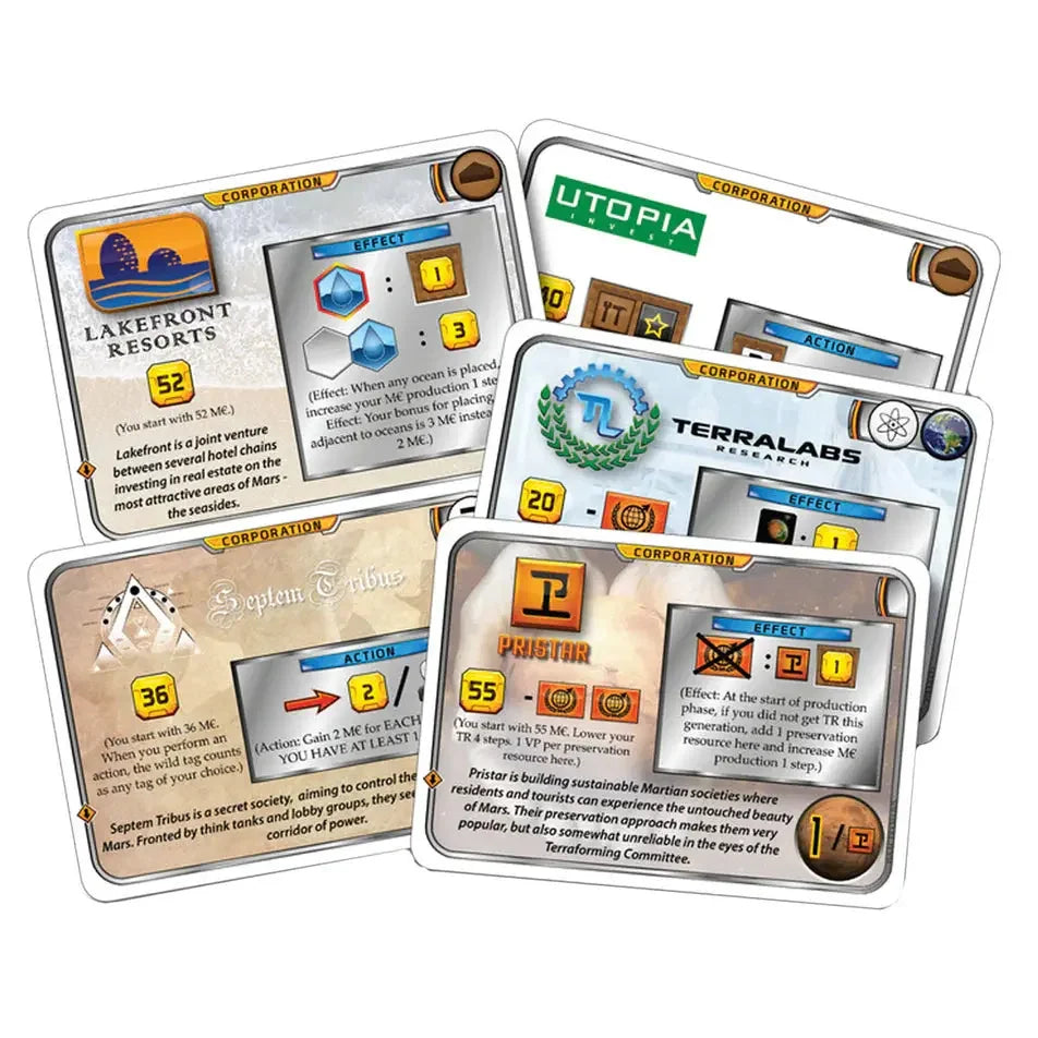 Terraforming Mars: Turmoil – Board Game Expansion - End State Games
