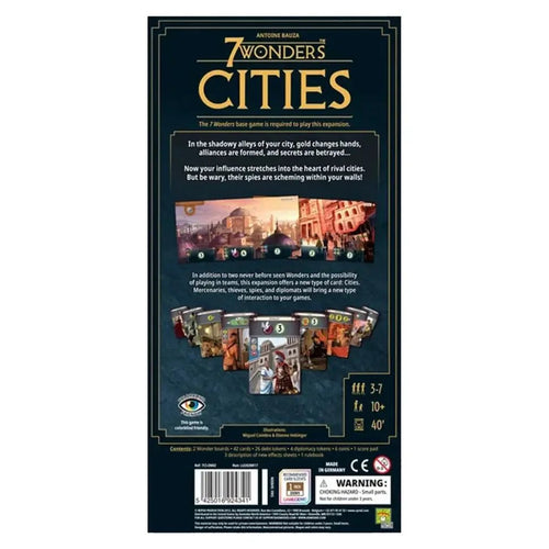 7 Wonders: Cities (New Edition) – Board Game Expansion - End State Games