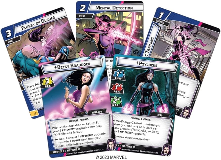 Marvel Champions: The Card Game – Psylocke Hero Pack