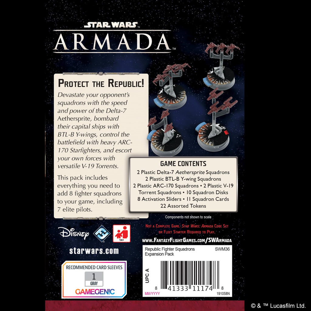 Star Wars: Armada – Republic Fighter Squadrons Expansion Pack