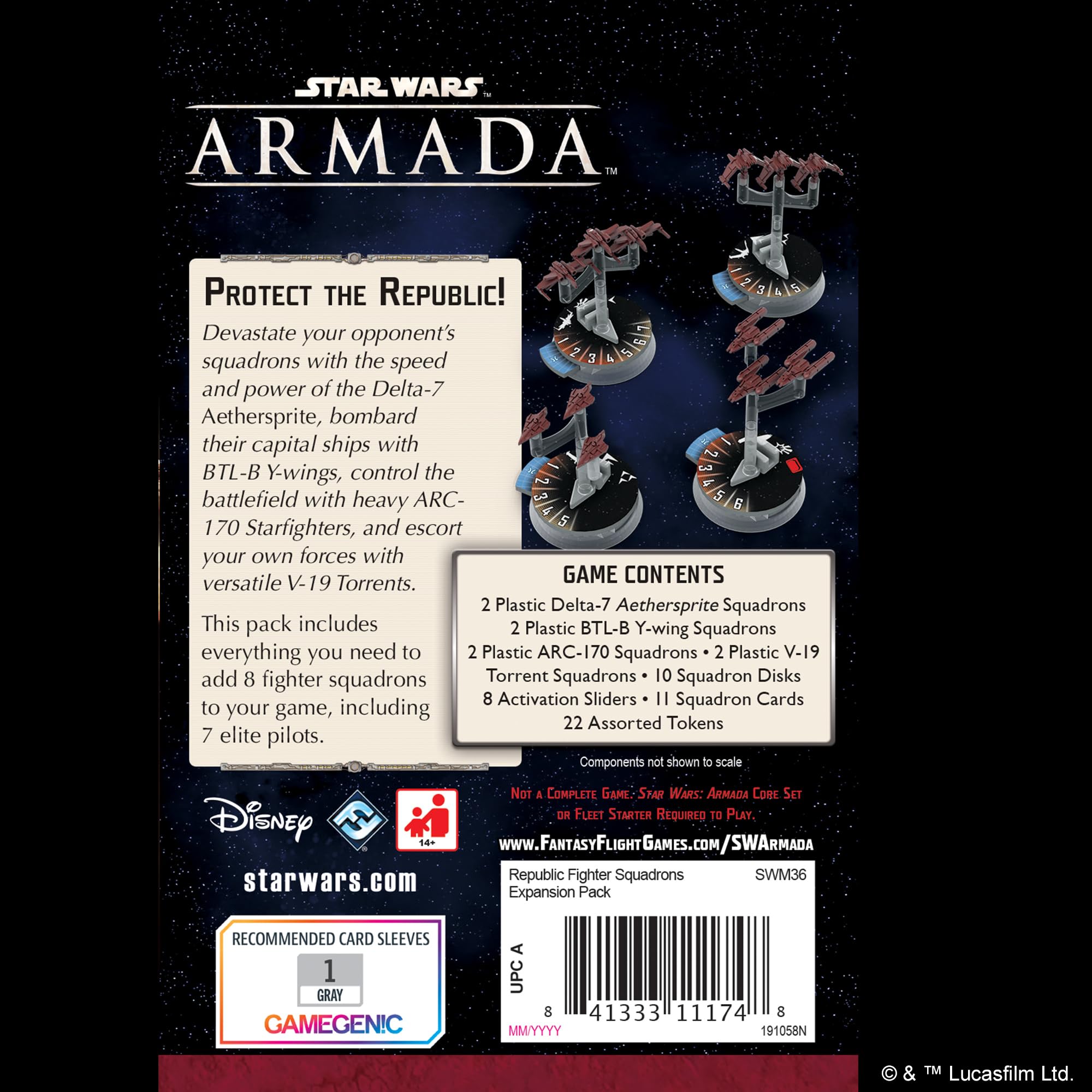 Star Wars: Armada – Republic Fighter Squadrons Expansion Pack