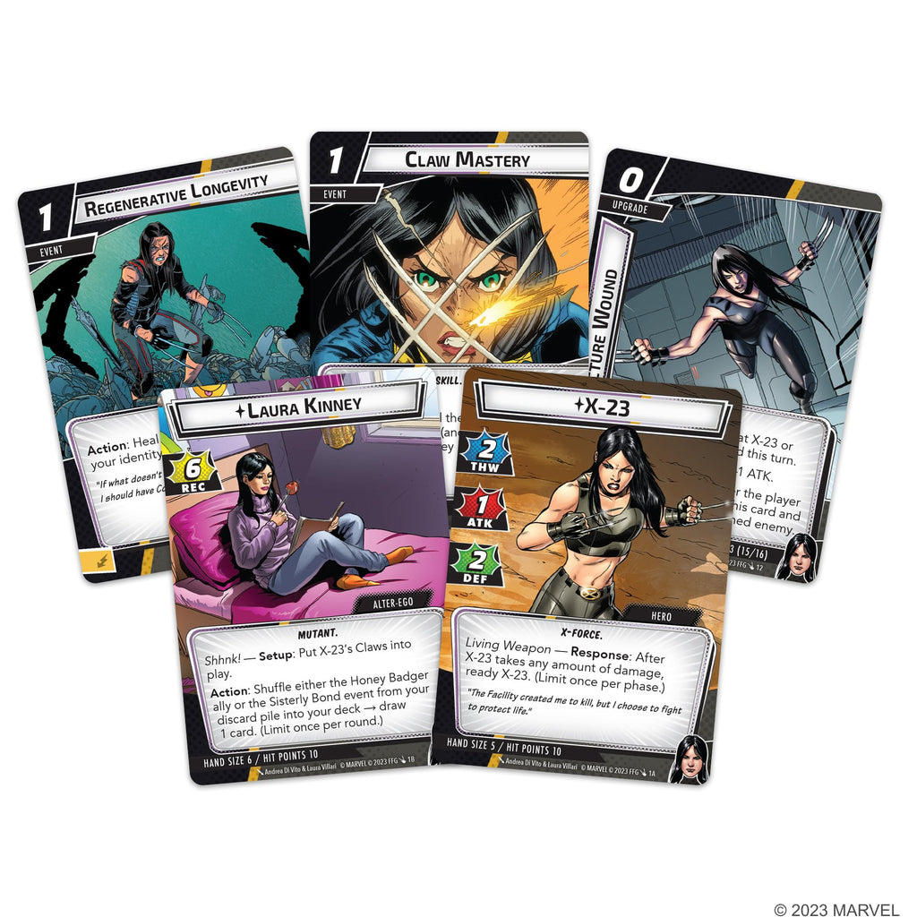 Marvel Champions: The Card Game – X-23 Hero Pack - Critical Draw