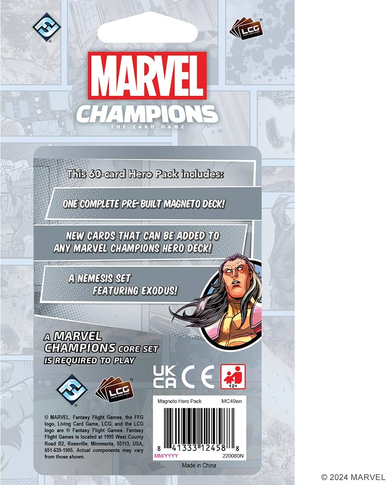 Marvel Champions: The Card Game – Magneto Hero Pack