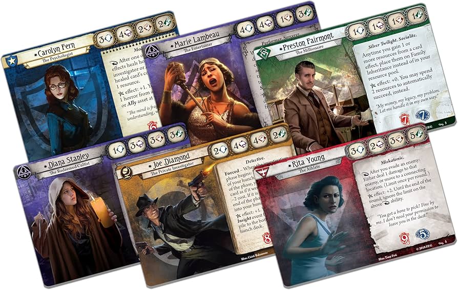 Arkham Horror: The Card Game The Scarlet Keys Investigator Expansion Arkham Horror: The Card Game The Scarlet Keys Investigator Expansion