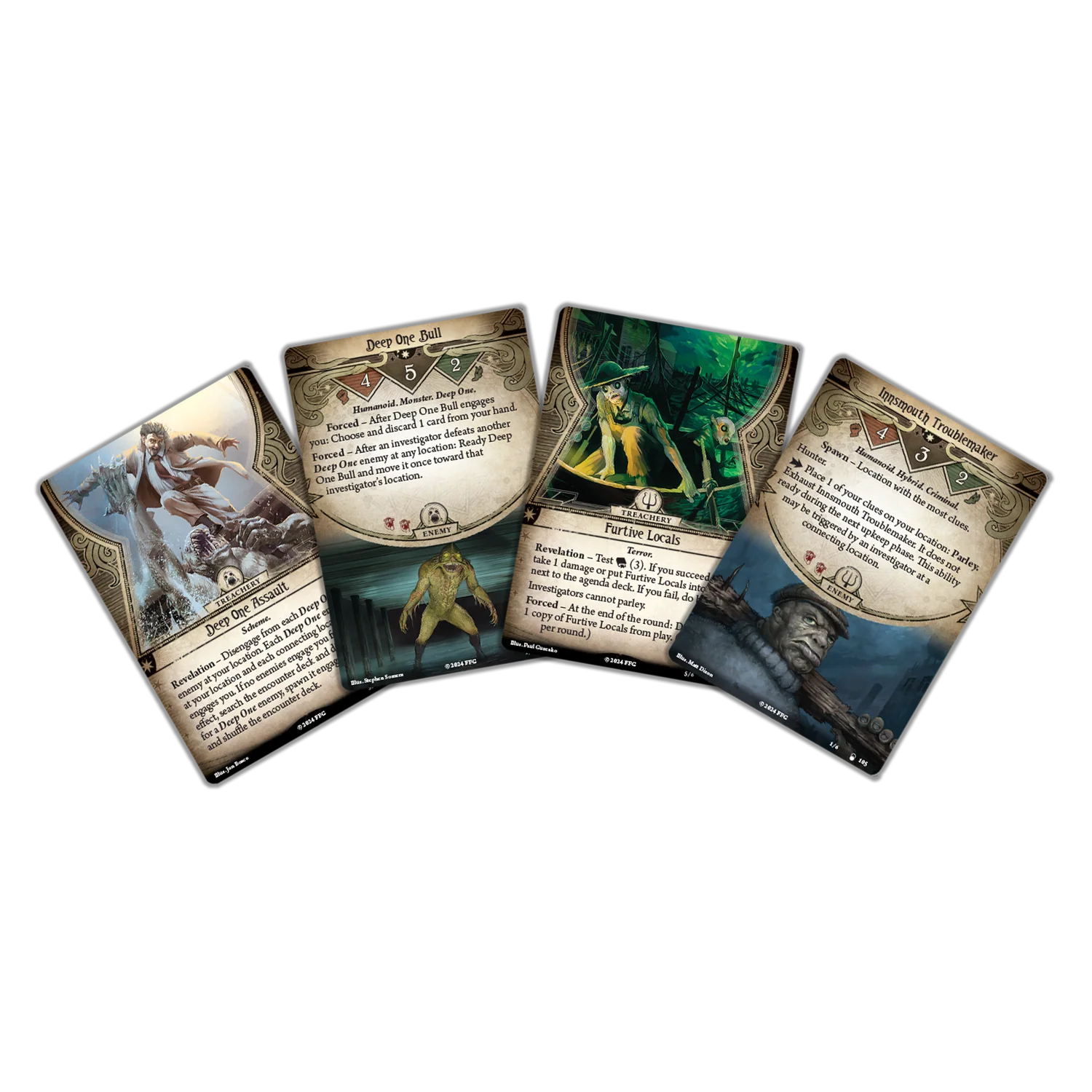 Arkham Horror LCG: The Innsmouth Conspiracy – Campaign Expansion - End State Games