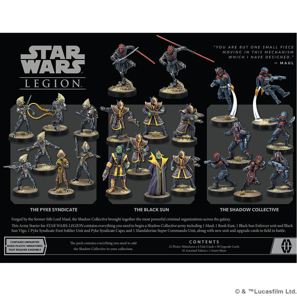 Star Wars: Legion – Shadow Collective Starter Set