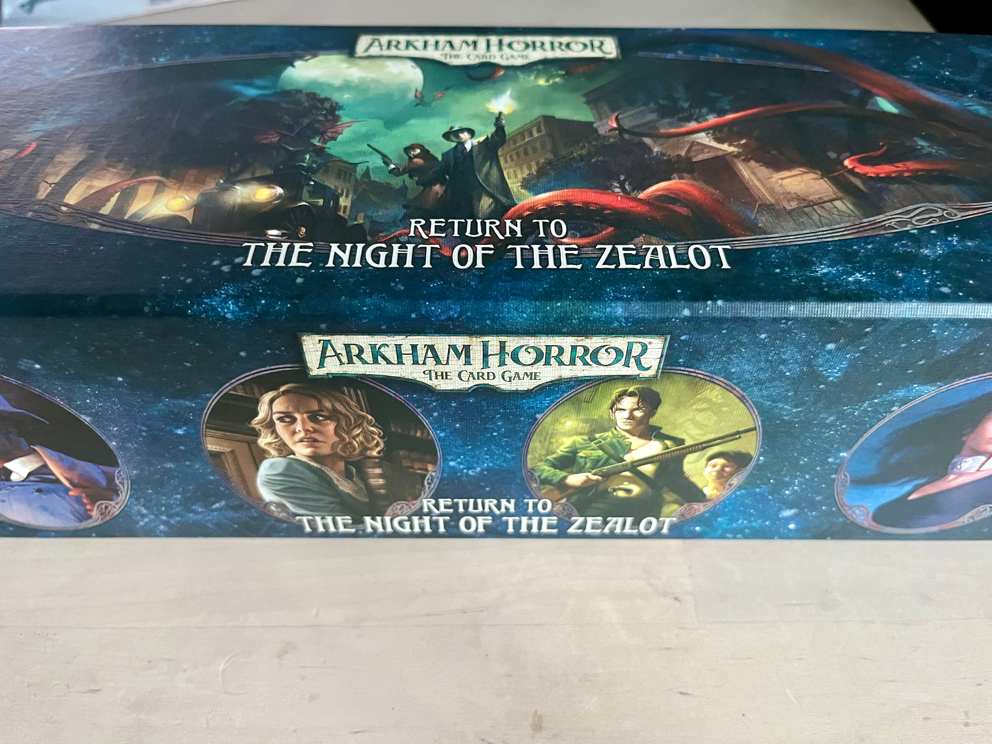 arkham horror card game night of the zealot Arkham Horror: The Card Game – Return to the Night of the Zealot (Near Mint/Complete)