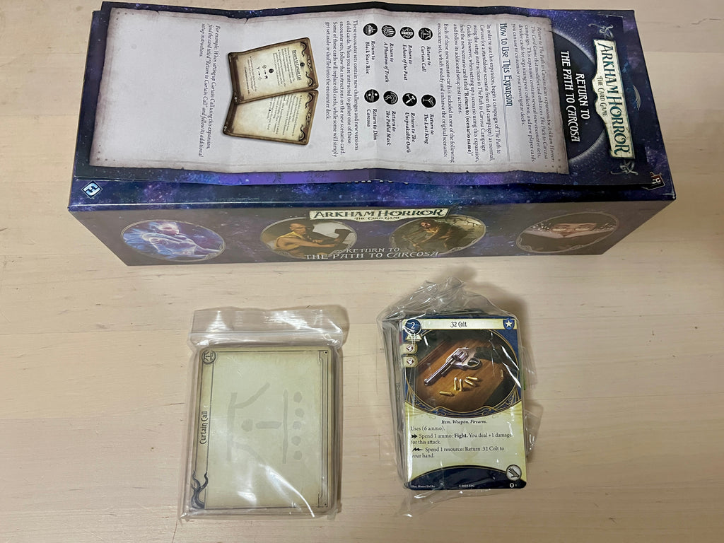 Arkham Horror: The Card Game – Return to the Path to Carcosa (Like New)