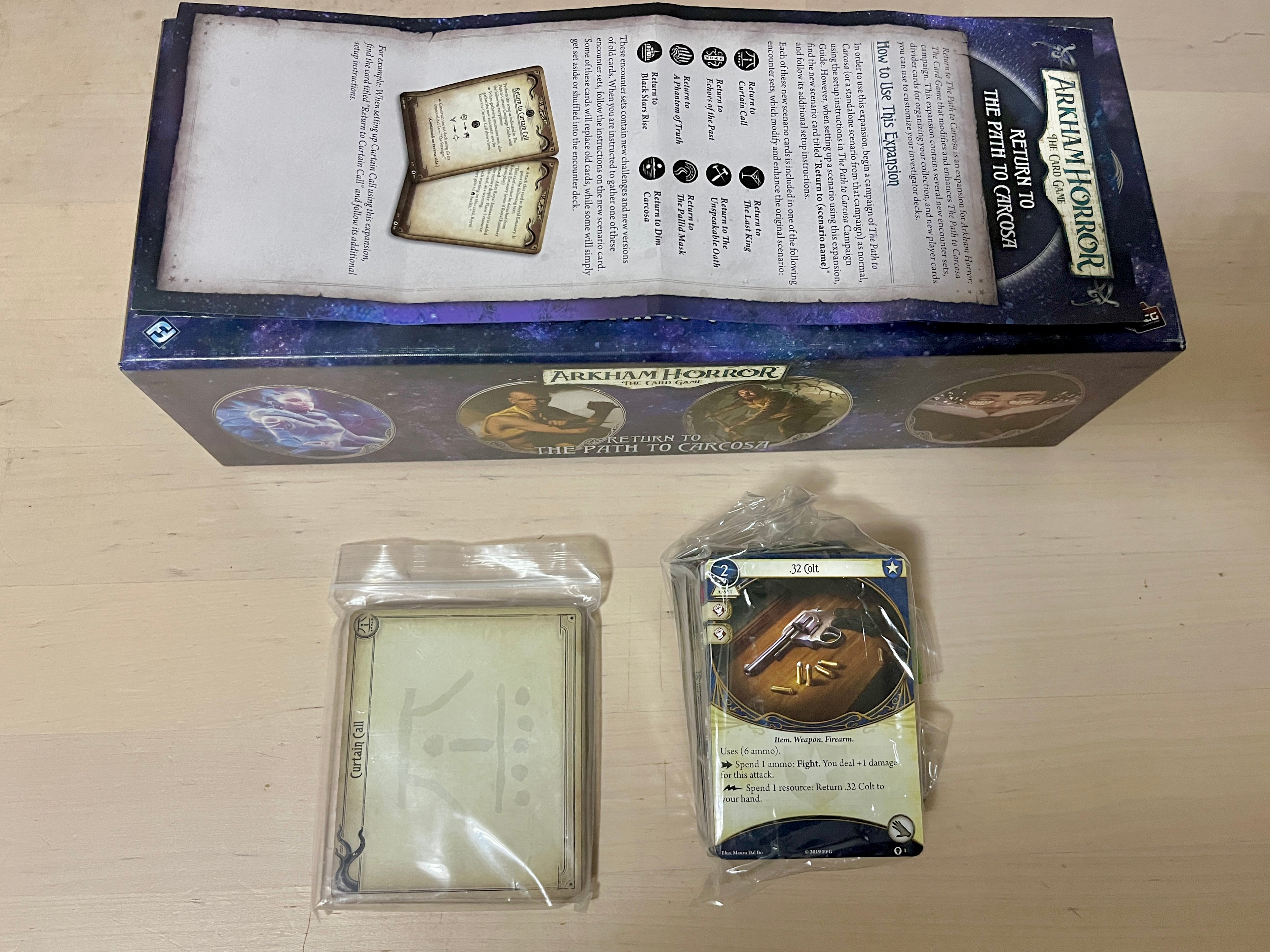 Arkham Horror: The Card Game – Return to the Path to Carcosa (Like New)