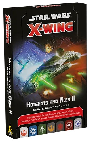 Star Wars X-Wing 2nd Edition: Hot Shots & Aces II Reinforcements Pack