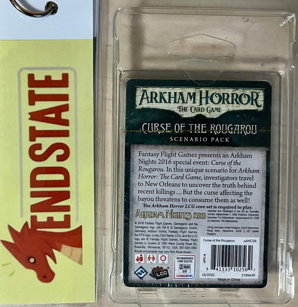 arkham horror card game curse of the rougarou Arkham Horror LCG: Curse of the Rougarou – Scenario Pack