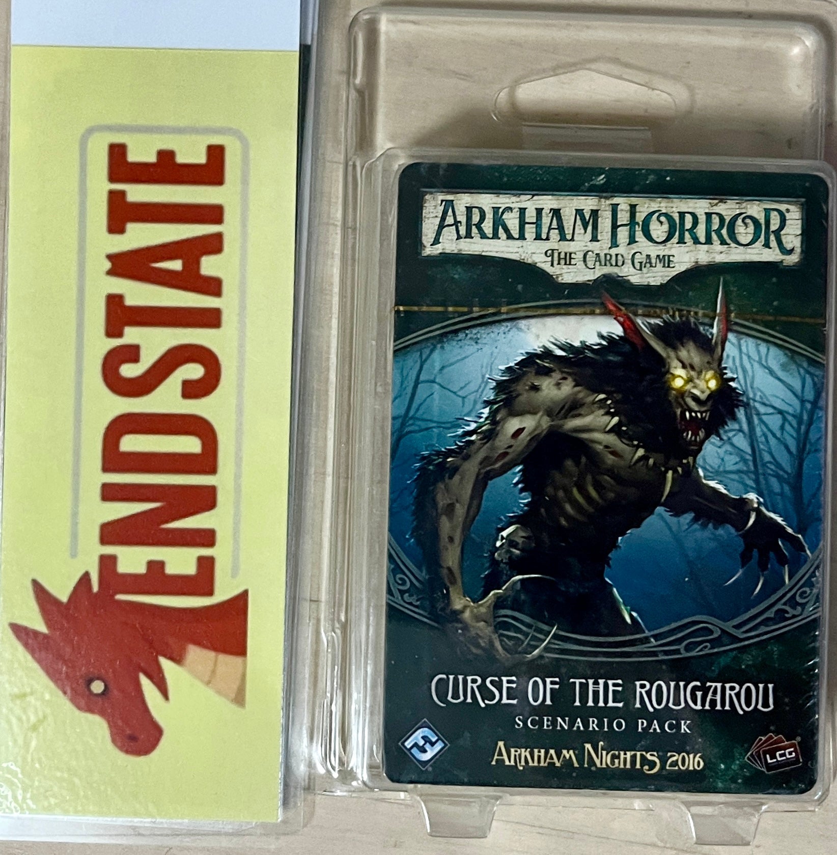 arkham horror card game scenarios Arkham Horror LCG: Curse of the Rougarou – Scenario Pack