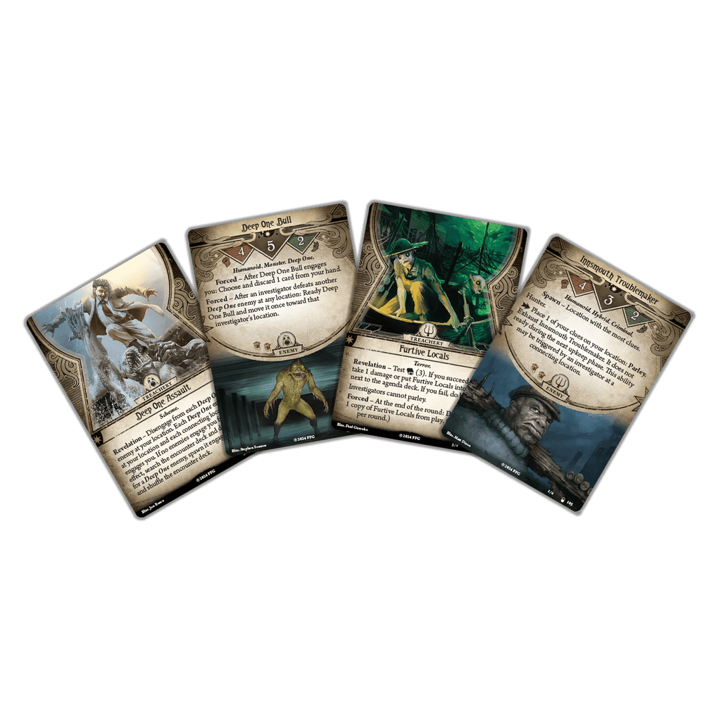 Arkham Horror LCG: The Innsmouth Conspiracy – Campaign Expansion - End State Games