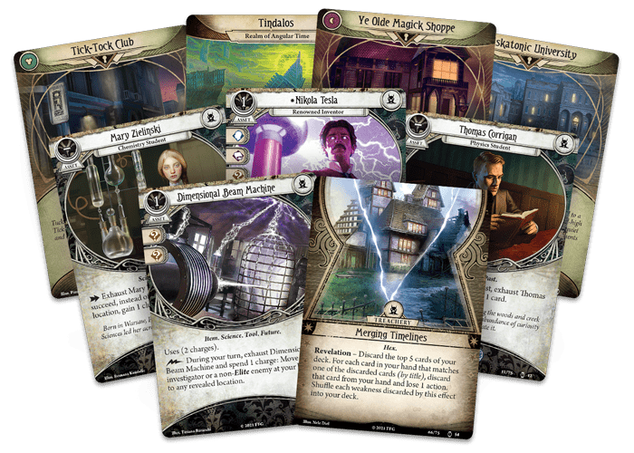 Arkham Horror: The Card Game – Machinations Through Time (Scenario Pack) - End State Games