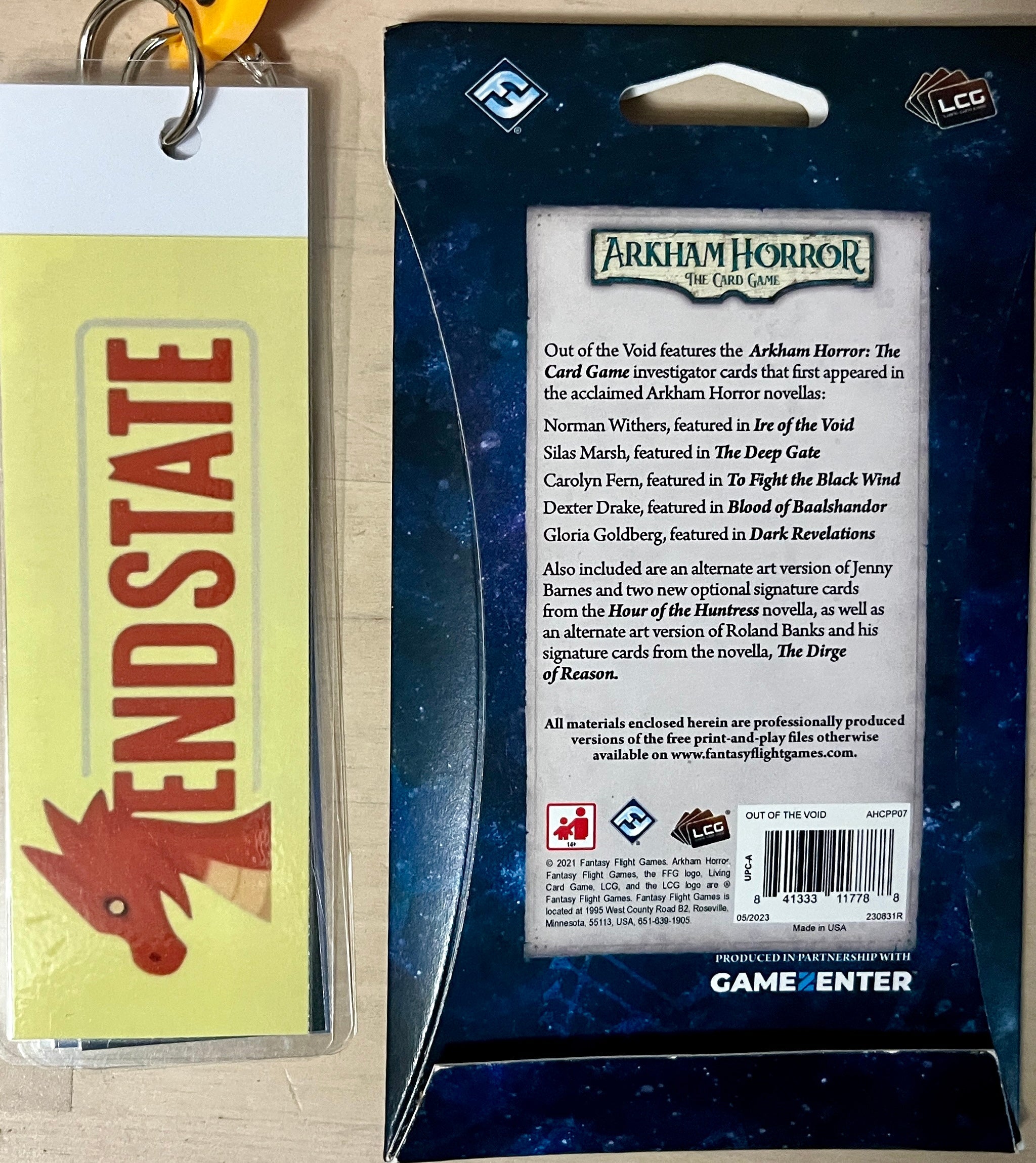 Arkham Horror: The Card Game – Out of the Void Scenario Pack - End State Games