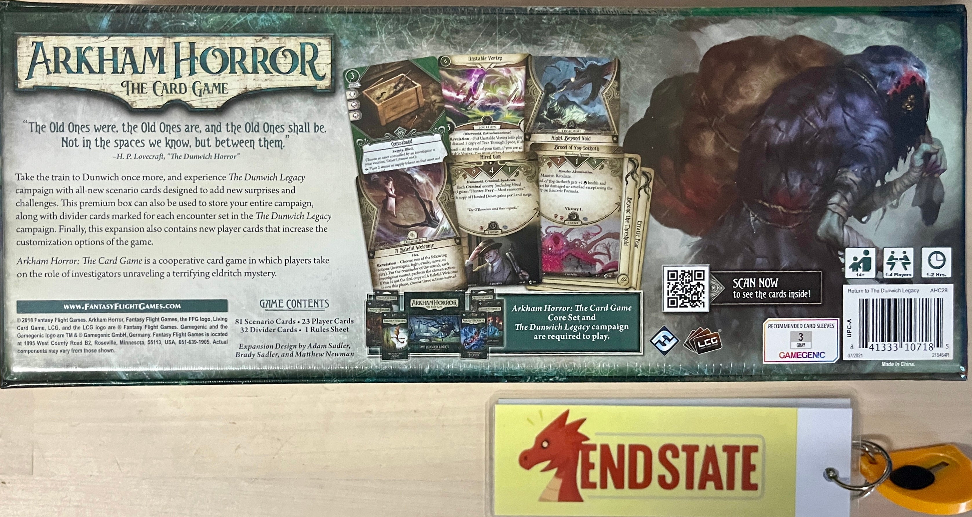 Arkham Horror: The Card Game – Return to the Dunwich Legacy - End State Games