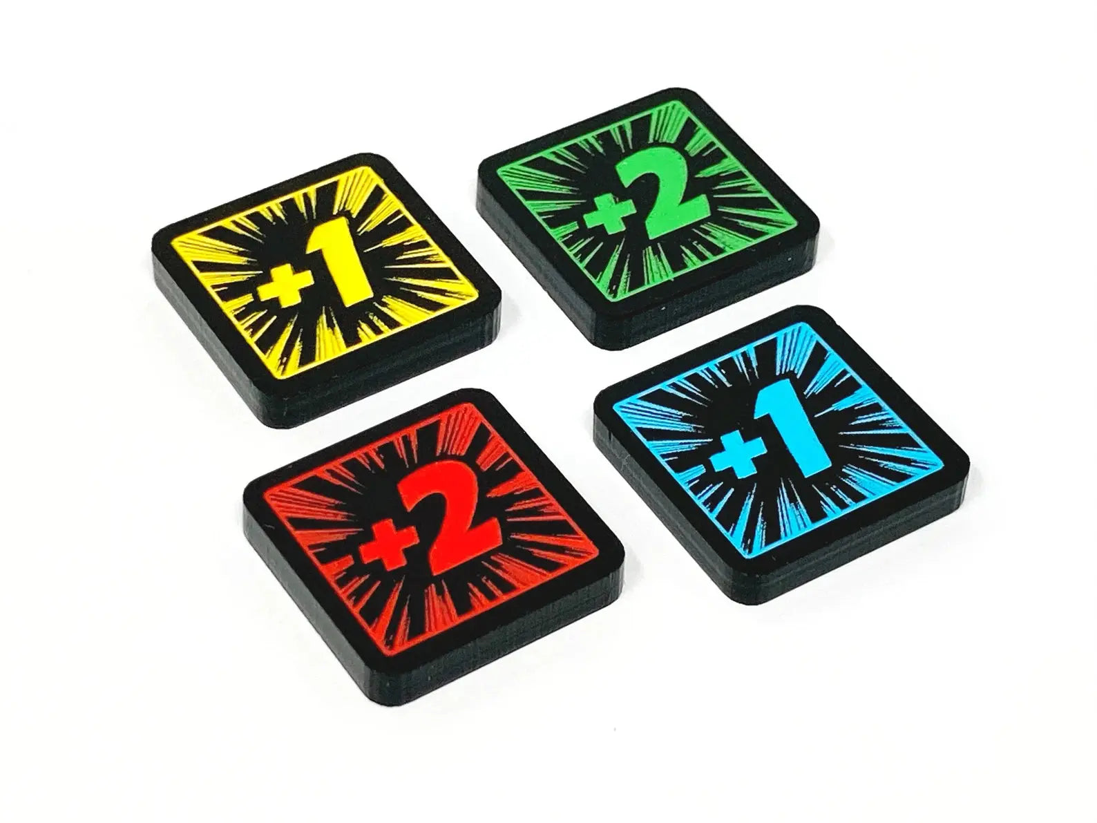 Marvel Champions Stat Boost Token Set – +1/+2 and +3/+4 BuytheSameToken
