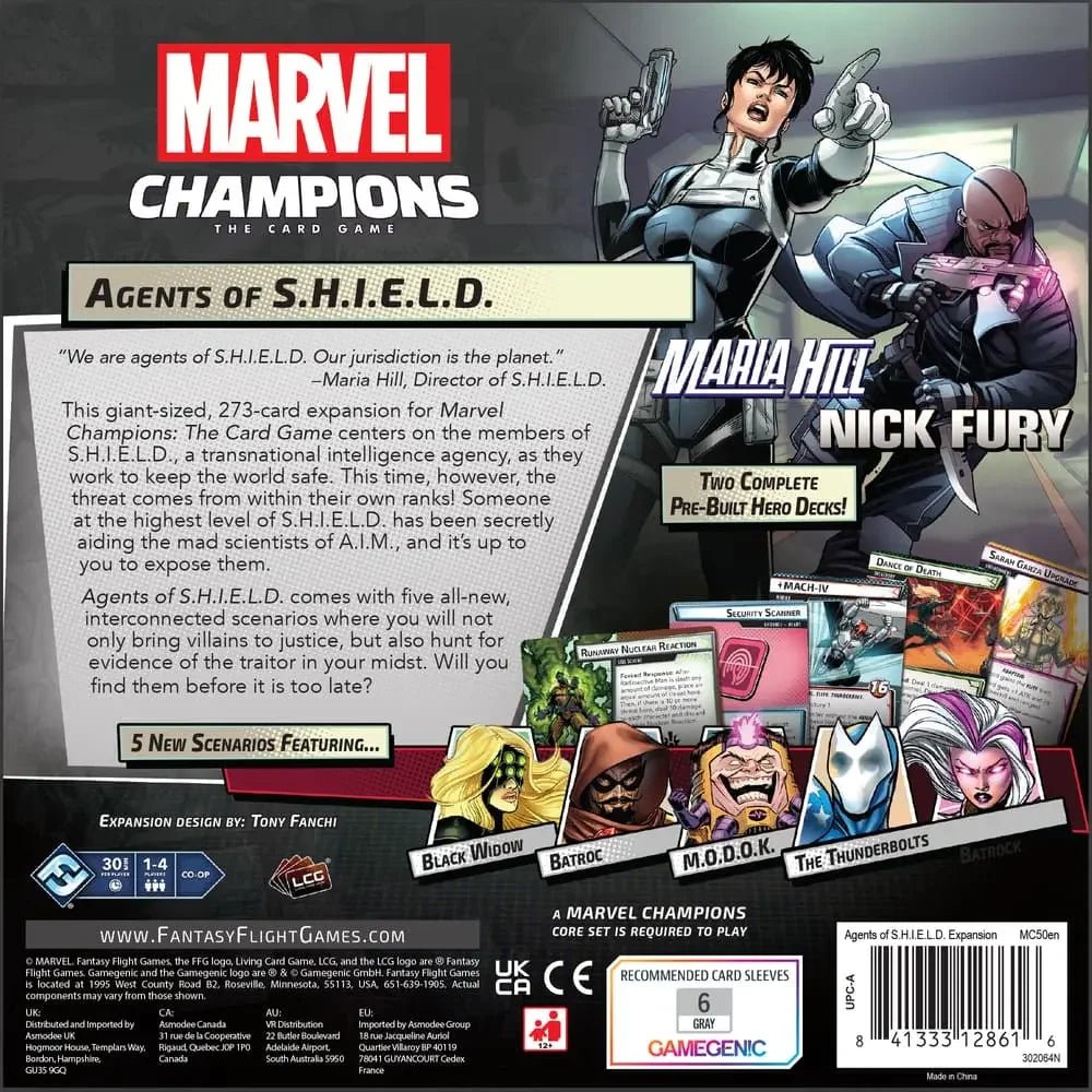 Marvel Champions LCG: Agents of S.H.I.E.L.D. – Campaign Expansion - End State Games