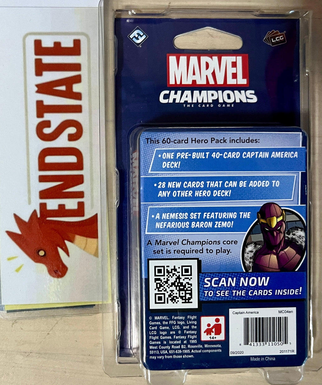 Marvel Champions LCG: Captain America Hero Pack - End State Games