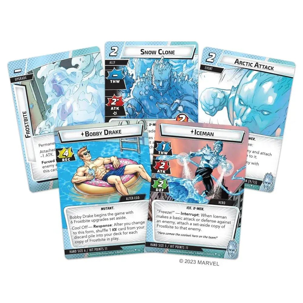 Marvel Champions LCG: Iceman Hero Pack - End State Games