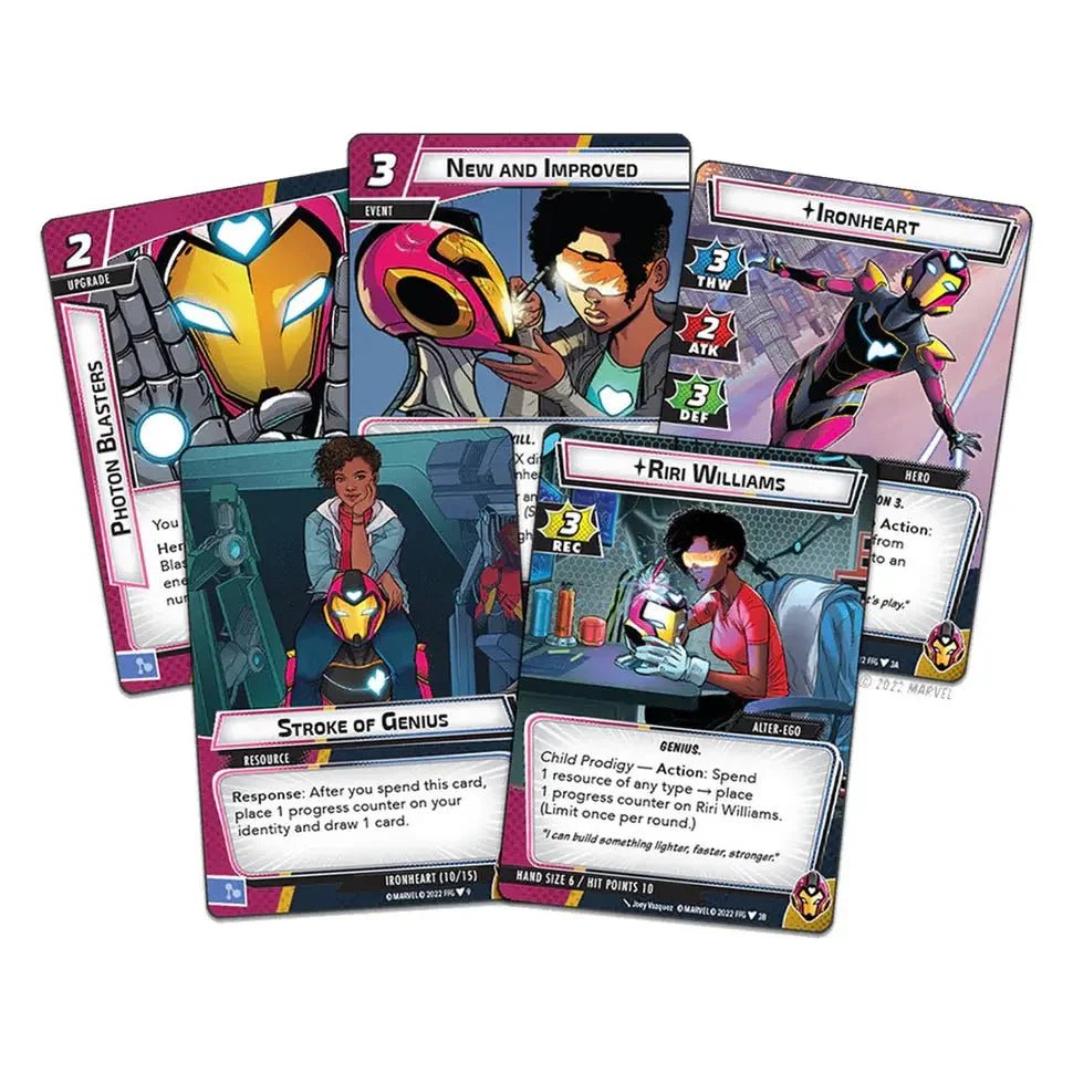 Marvel Champions LCG: Ironheart Hero Pack - End State Games