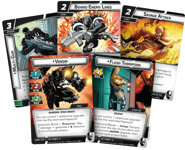 Marvel Champions LCG: Venom Hero Pack - End State Games