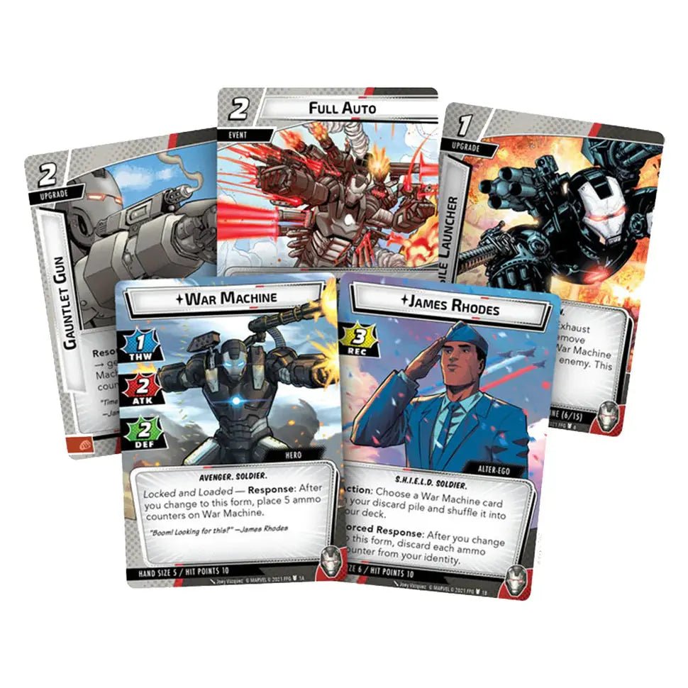 Marvel Champions LCG War Machine Hero Pack - End State Games