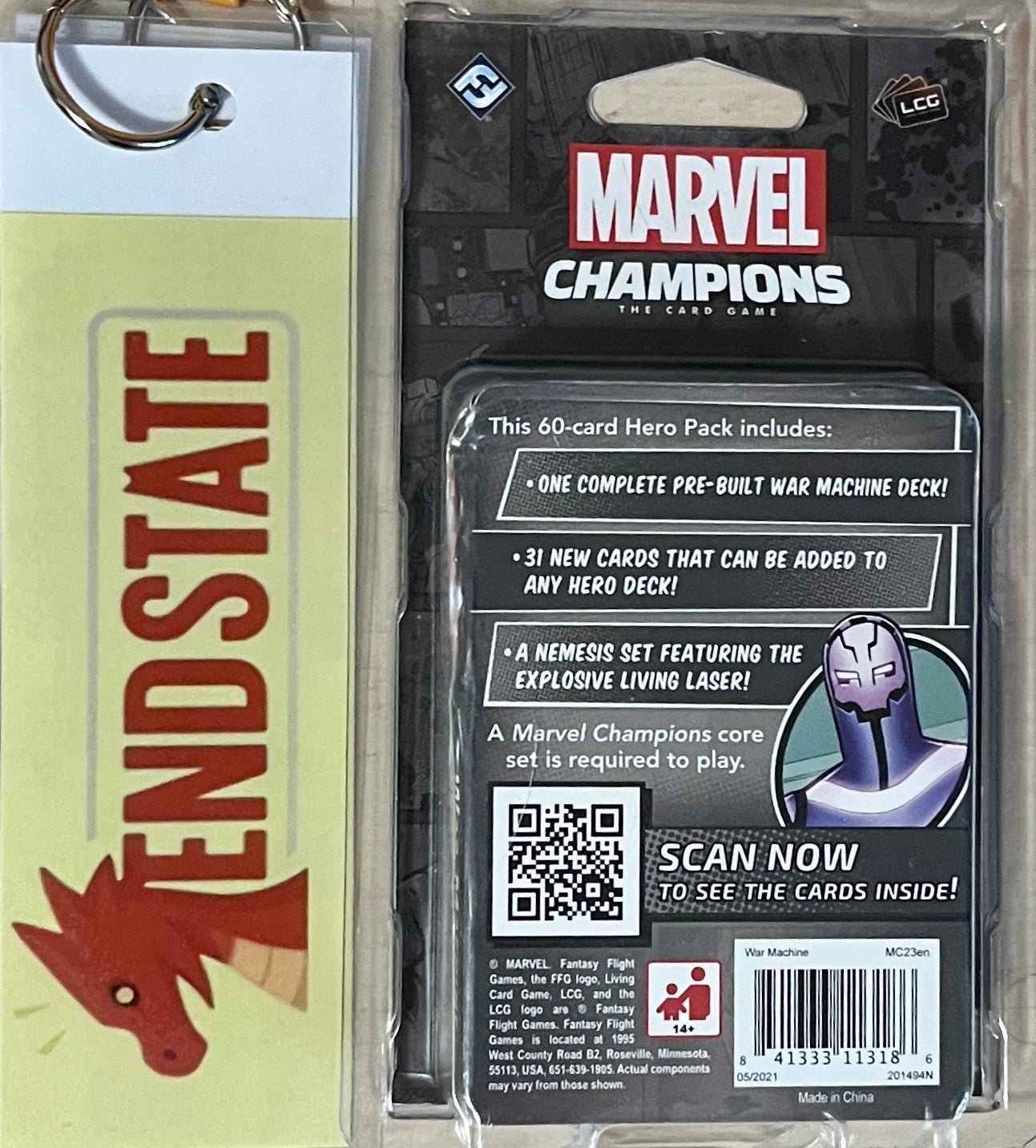 Marvel Champions LCG War Machine Hero Pack - End State Games