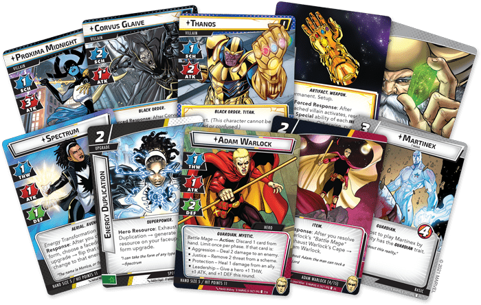 Marvel Champions: The Card Game – The Mad Titan’s Shadow (Campaign Expansion) - End State Games