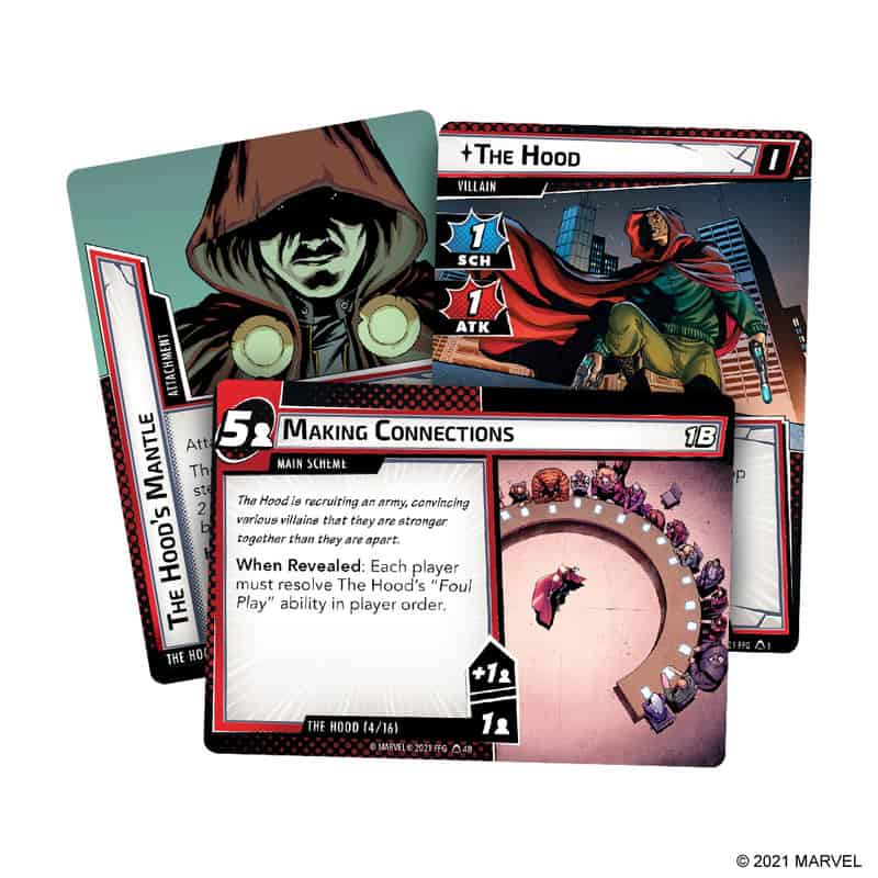 Marvel Champions: The Card Game – The Hood Scenario Pack