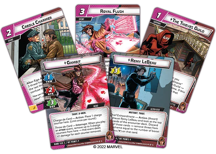 Marvel Champions LCG Gambit Hero Pack