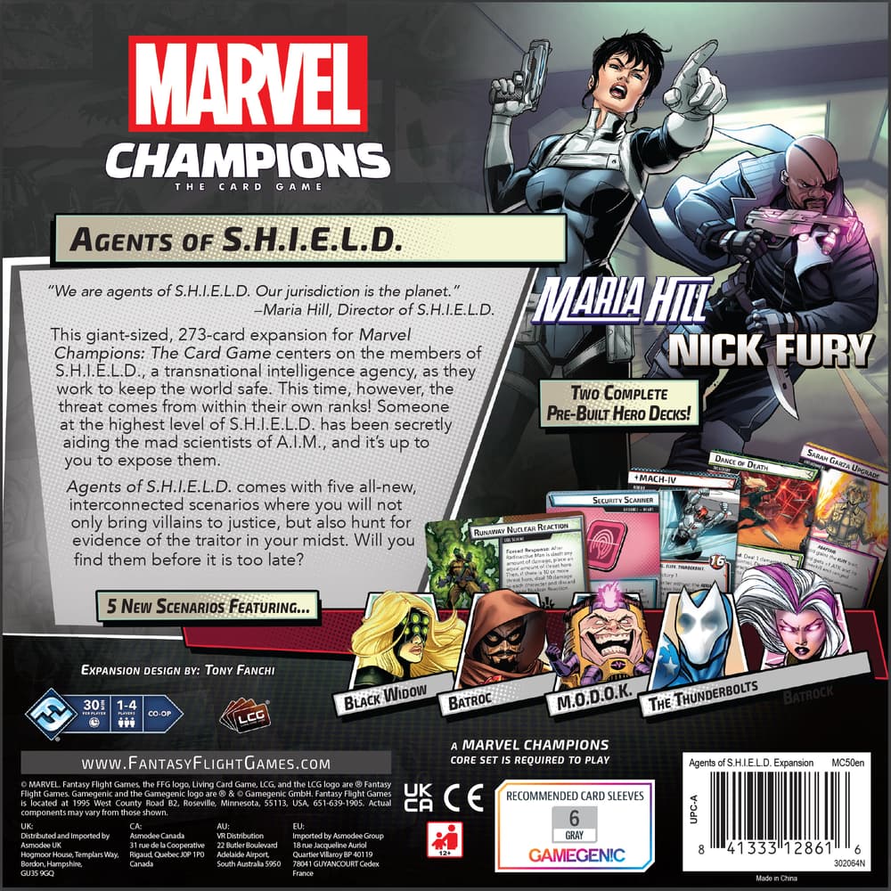 Marvel Champions LCG: Agents of S.H.I.E.L.D. – Campaign Expansion