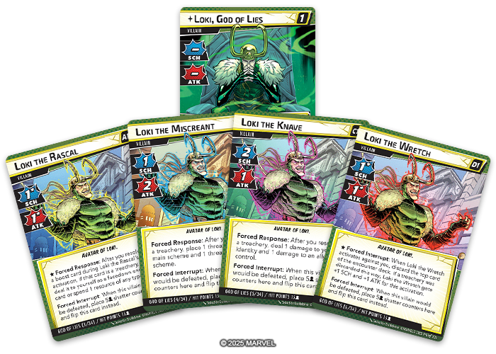 Marvel Champions: The Card Game – Trickster Takeover Scenario Pack