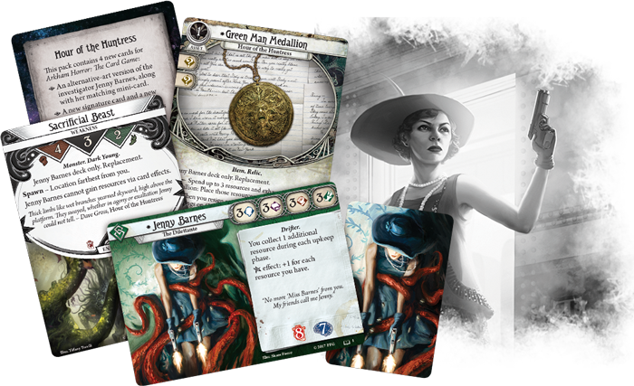 Arkham Horror: Hour of the Huntress – Novella (with Exclusive Cards)