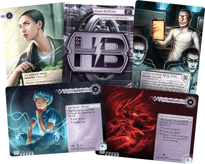 Netrunner – 2015 World Champion Corp Deck: Haas-Bioroid: Engineering the Future - End State Games