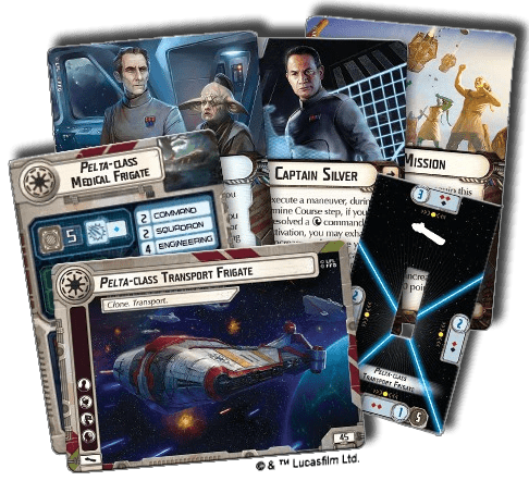 Star Wars: Armada – Pelta-class Frigate Expansion Pack - End State Games