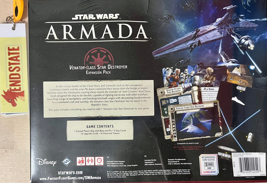 Star Wars: Armada – Venator-class Star Destroyer Expansion Pack - End State Games