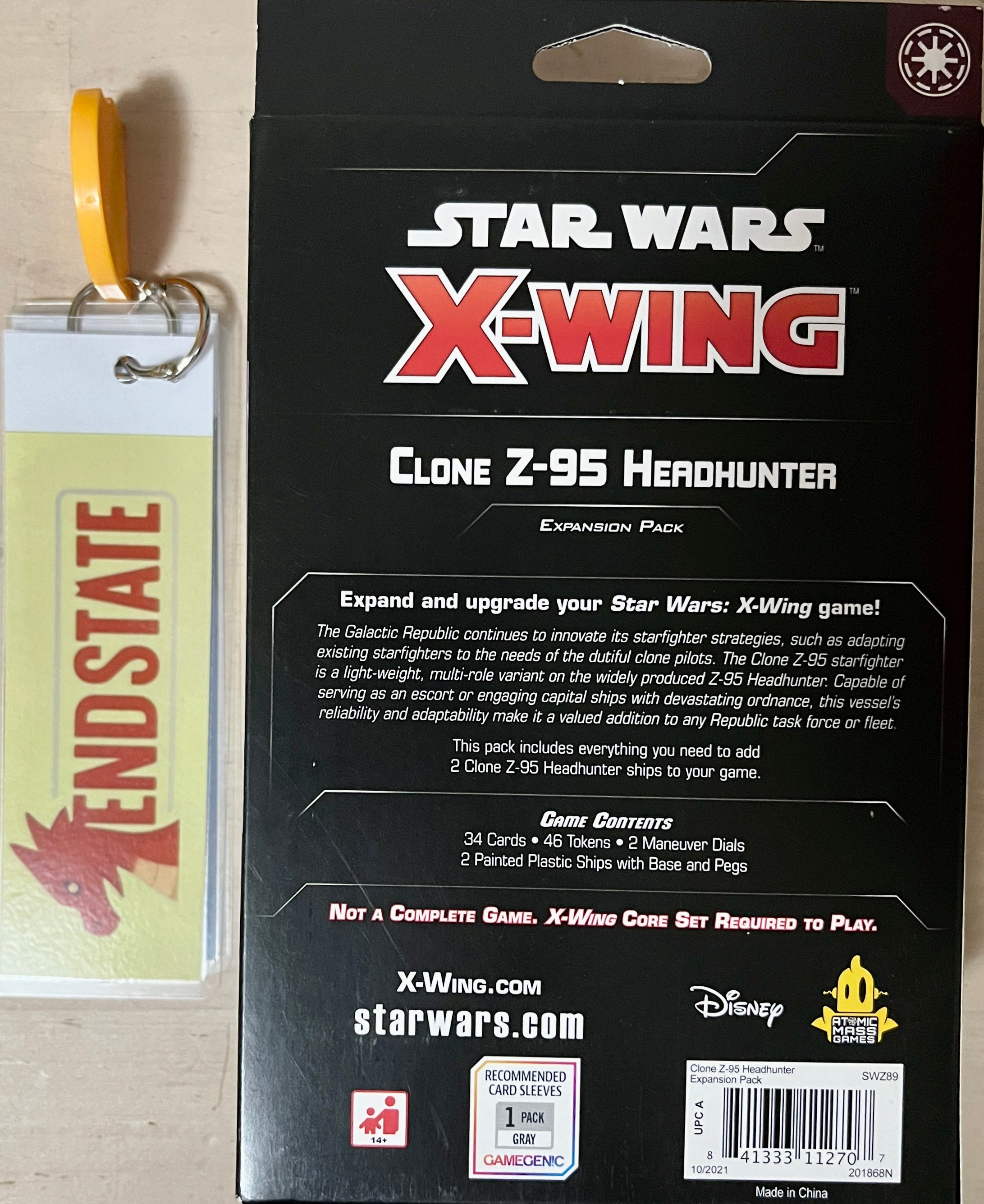 Star Wars X-Wing 2nd Edition: Clone Z-95 Headhunter Expansion Pack - End State Games