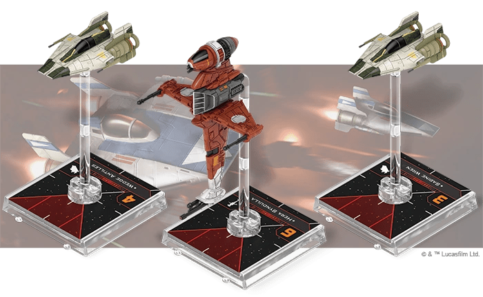 Star Wars: X-Wing 2nd Edition – Phoenix Cell Squadron Pack - End State Games