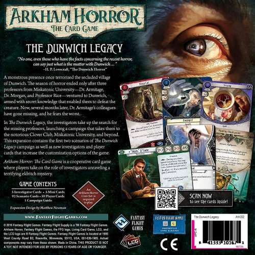 Arkham Horror: The Card Game – The Dunwich Legacy Investigator Expansion - Critical Draw