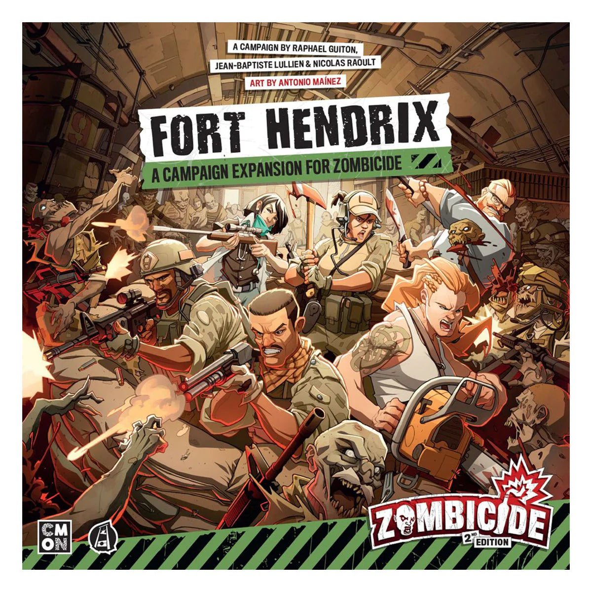 Zombicide 2nd Edition: Fort Hendrix Expansion - End State Games